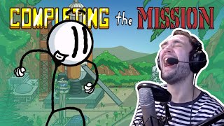 【 Henry Stickmin 】Completing The Mission | Blind First time! Part 2