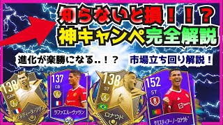 【FIFAモバイル】絶対に「知らないと損する」神キャンペーン＆市場立ち回り完全解説！進化、購入のタイミングが重要！【大型アプデ】【DF走らないモバイル】【fifa mobile / 2021】