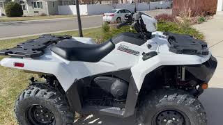 2022 Suzuki King Quad, why I chose it over a can am…..