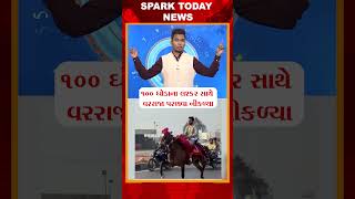 100 ઘોડાના લશ્કર સાથે વરરાજા પરણવા નીકળ્યા 2025 | Spark Today News Vadodara