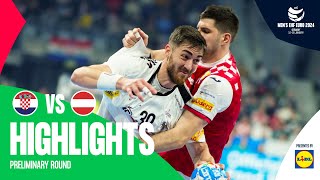 WHAT. AN. ENDING | Croatia vs. Austria | Highlights | Men's EHF EURO 2024