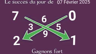 LA CROIX DU JOUR DE 07 FÉVRIER 2025 et LE CALCUL DES PIONS FORT POUR GAGNER AU LOTTO