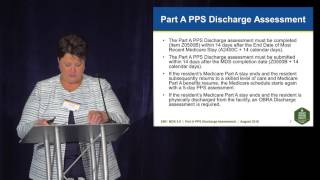 Nursing Home PPS Part A End of Stay (NPE) Item Set