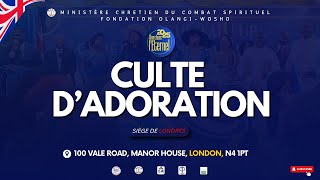 CULTE D’ADORATION PART 2  - 12/01/2025