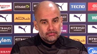 Man City v Tottenham - Pep Guardiola - Pre-Match Press Conference
