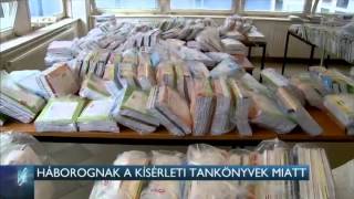 Háborognak a kísérleti tankönyvek miatt 15-04-24