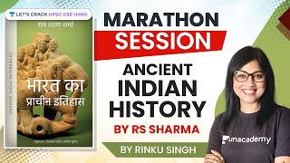 Marathon | Ancient Indian History by RS Sharma | UPSC CSE/IAS 2021/22 | Rinku Singh #history #upsc