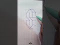 how to draw a 3d letter // 3D S