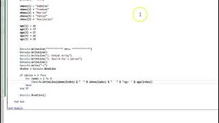 VB Programming: Arrays and Formatting