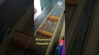 Sonometer Experiment#shorts #shortvideo #physics #resonsnce frequency