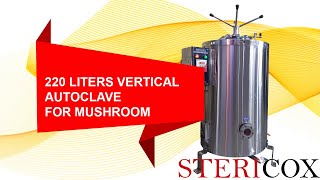 220 Liters Vertical Autoclave for Mushroom