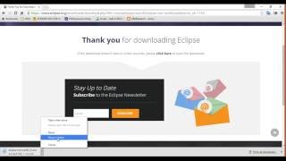 Java Programming Tutorial (001), Install and Run Eclipse