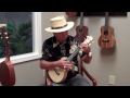 uncle wally plays his new ohana tk 75cg