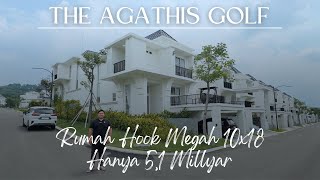 Rumah Hook 10x18 Hanya 5,1 Millyar | Summarecon Bogor The Agathis Golf 10x18 Hook