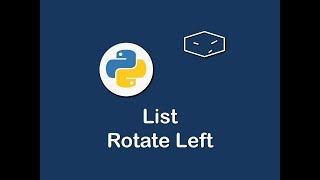list left rotate in python 😀