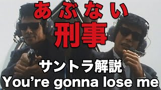 あぶない刑事挿入歌you're gonna lose me解説＆意訳 (あぶ刑事チャンネルvol.30)※フルバージョンはお手元に音源を用意してお聞きください!!