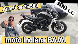 moto Indiana bajaj 400cc competindo com a Yamaha no mercado do Brasil #motos