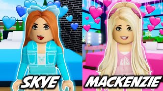 SKYE VS MACKENZIE CHALLENGE IN ROBLOX BROOKHAVEN!