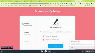 Setting Up and Using Screencastify