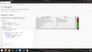 Warmup 2 altPairs Javascript solution