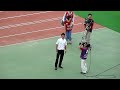 ２０１２　Ｊ２　第２５節　対栃木ＳＣ戦　２　舘野挨拶