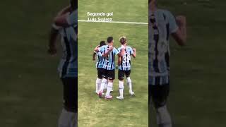 Segundo gol - Luis Suárez - Grêmio 4x1 São Luiz, da arquibancada