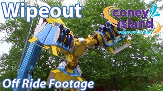 Wipeout | Off Ride Footage | Coney Island Cincinnati, Ohio | May 2019