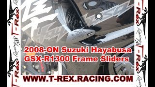 T-Rex Racing 2008-On Suzuki Hayabusa GSX-R1300 frame sliders