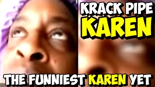 Crazy KAREN In Court... KRACK PIPE KAREN Is The Funniest KAREN Yet...