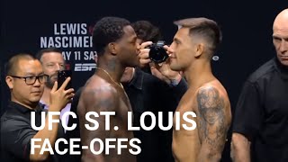 UFC St. Louis FACE-OFFS. Derrick Lewis vs. Rodrigo Nascimento.