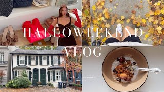 toronto diaries | halloweekend, pumpkin coffee cake, breakfast chats