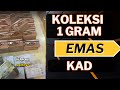 Koleksi Emas Kad 1 Gram Public Gold