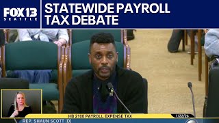Statewide payroll tax proposal draws support, opposition in Olympia, WA | FOX 13 Seattle