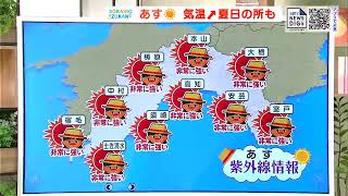 高知の天気　10日は1日青空が広がる　朝はひんやり昼間は汗ばむ陽気に　東杜和気象予報士が解説