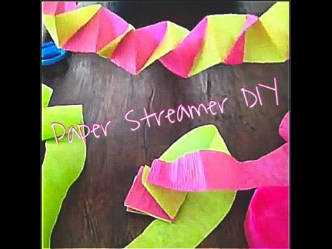 Paper Streamer Decorations Paper Streamer Decorations