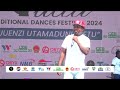 mbeya boy chuma akitoa burudani kwenye jukwaa la tulia traditional dances festival 2024