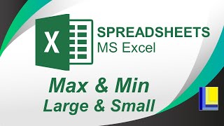 MS Excel | Max, Min, Large and Small functions