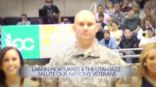Larkin Mortuary - Utah Jazz Veteran of the Game