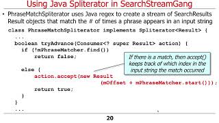 Java 8 Sequential SearchStreamGang Example (Part 3)
