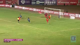 FIRST HALF HIGHLIGHTS || Nepal Vs Myanmar || Final Match || International Women's Championship