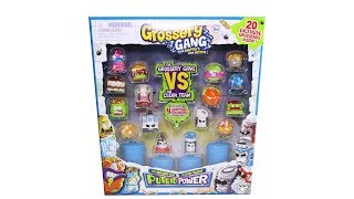 The Grossery Gang Series 3 Putrid Power Exclusive 20 Pack Unboxing Toy Review