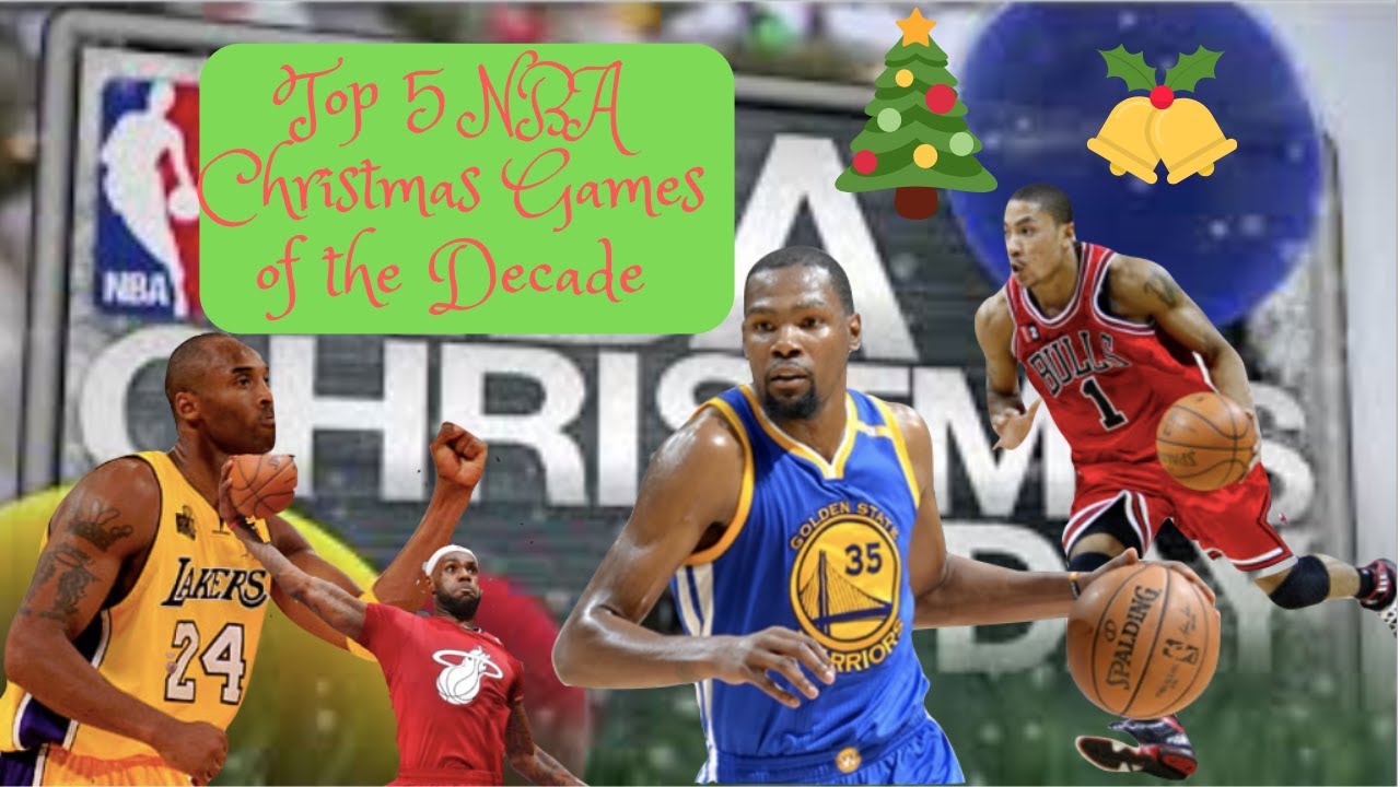 Top 5 NBA Christmas Games Of The Decade - YouTube