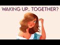 ASMR || Waking up.. together? ♡ [F4A] [Friends to lovers] [Denial] [Accidental cuddling] [Kissing]
