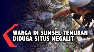 Warga di Sumsel Temukan Diduga Situs Megalit