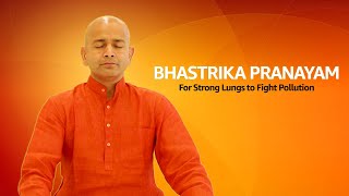How To Practice bhastrika pranayama (breathe of fire) | Yoga Pranayam | Dr Varunveer
