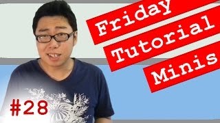 Mipmapping - Friday Minis 28