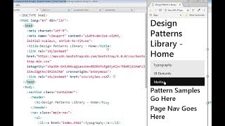 Adding Responsive Navbar with Bootstrap 4