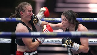 Katie Taylor Vs Delfine Persoon II Highlights - WBA IBF WBO WBC RING Titles