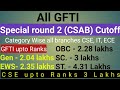 All GFTI College Cutoff| CSAB Cutoff|All branches category Wise| CSE at very low jee mains ranks