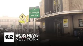 Nasty weather causes hundreds of flight delays and cancellations at NYC-area airports